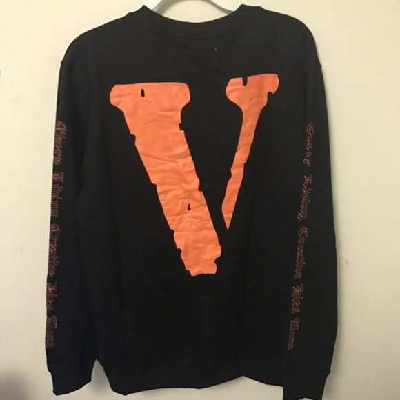 vlone x off white sweater